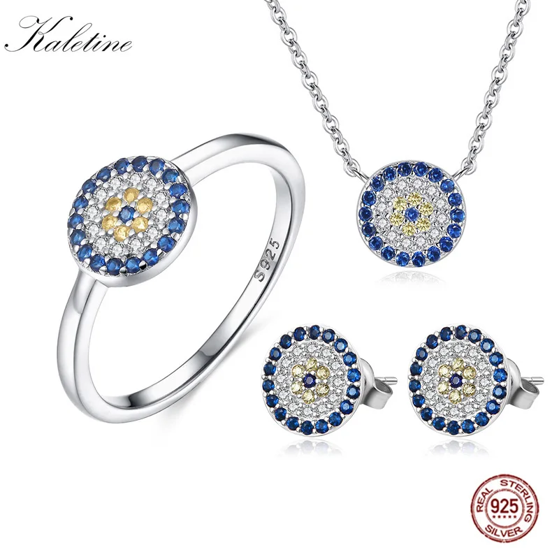 Evil Eye Bracelet - KALETINE Kadın Takı Seti Gerçek Saf