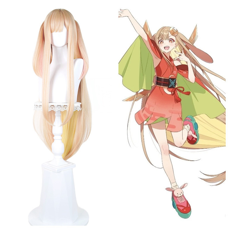 Women'S Kimono Accessories - Zaten Şekillendirilmiş Kaguya Cosplay Peruk Anime