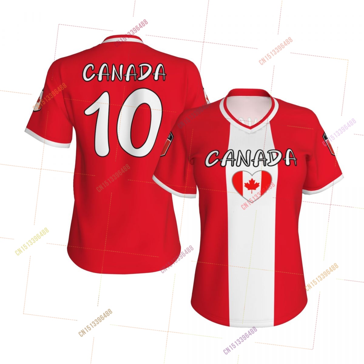 Women'S Accessories Canada - 2026 Kanada Bayrağı Gömlek Kadın Vatansever