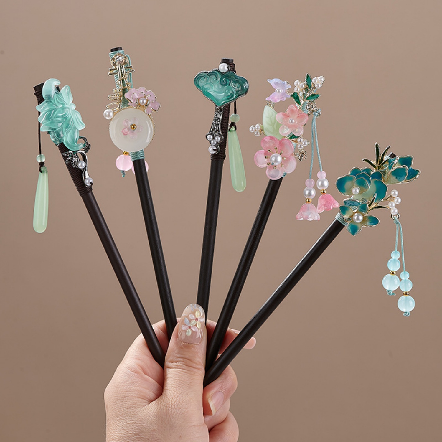 Women'S Accessories List - Vintage çiçek saç tokası kadınlar için