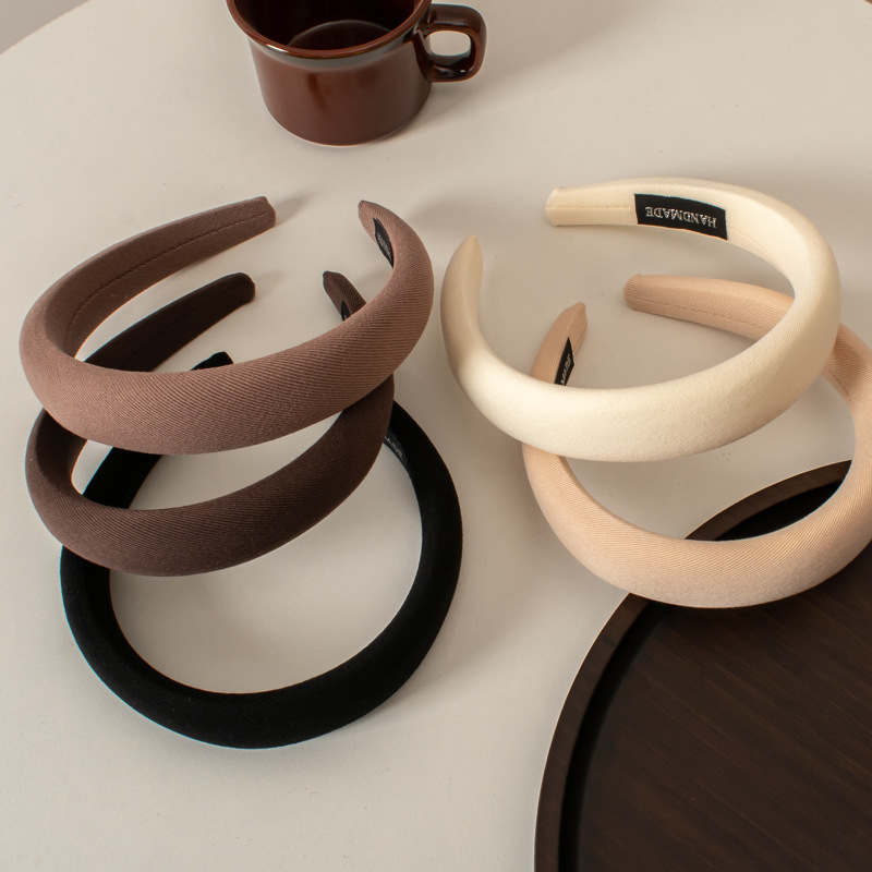 Women'S Accessories Go Outdoors - Geniş kenarlı Kumaş Sonbahar/kış Hairband Kadın
