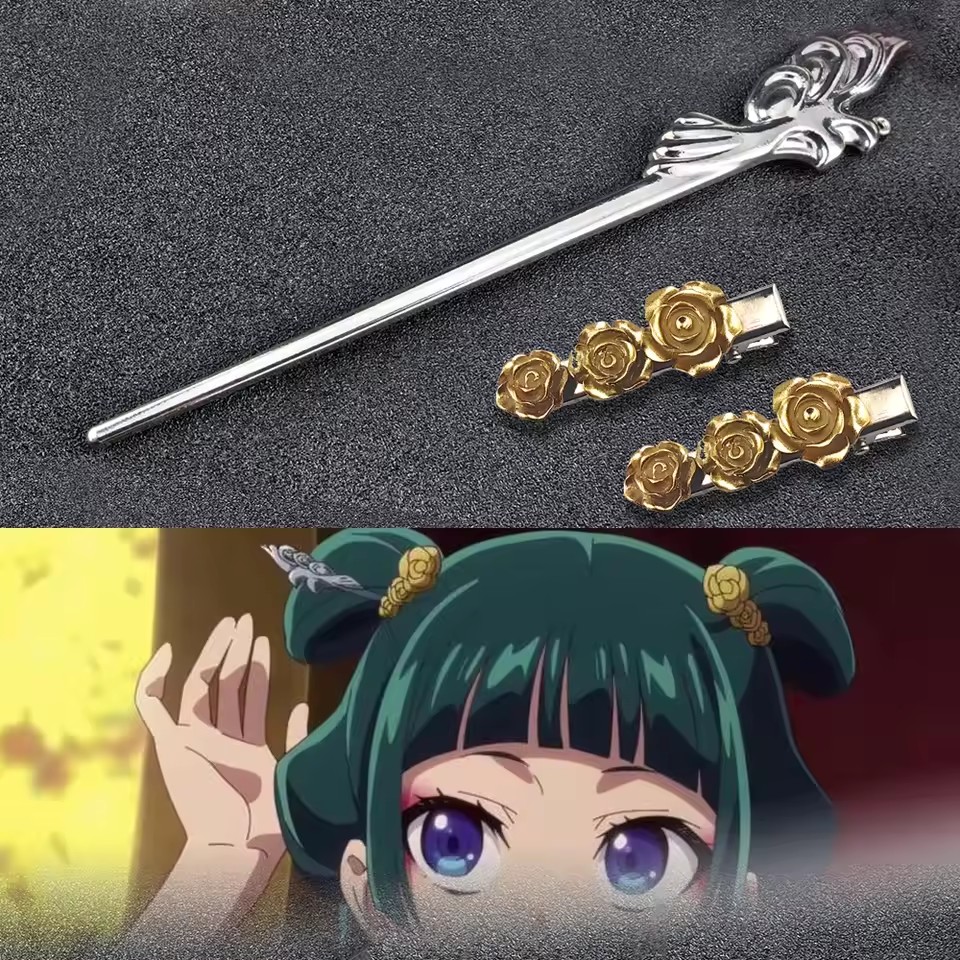 Women'S Accessories List - Eczacı Günlükleri Alaşım Tokalar Anime Cosplay