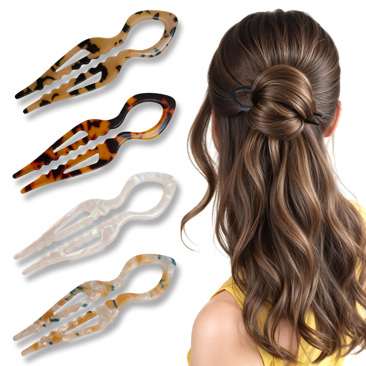U Şeklinde Saç Tokaları Kaplum - Women'S Accessories List incelemesi ve fiyatı