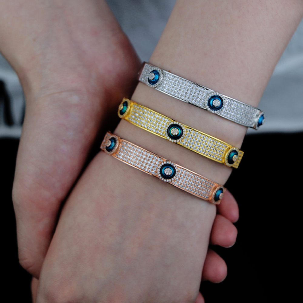 Yeni buzlu Out türk nazar bile - Evil Eye Bracelet incelemesi ve fiyatı