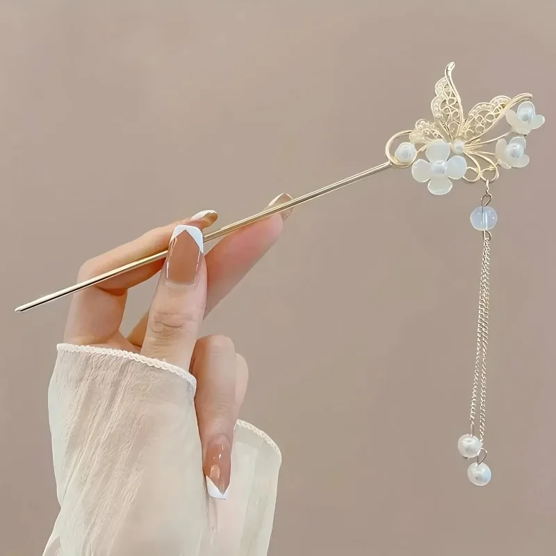 Zarif Çin Tarzı Saç Tokası Püs - Women Accessories Shop Design incelemesi ve fiyatı
