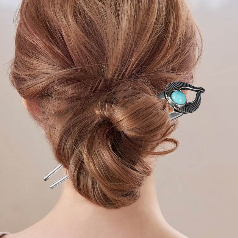 Mısır Turkuaz U Şekilli Saç Ça - Women Accessories In Egypt incelemesi ve fiyatı