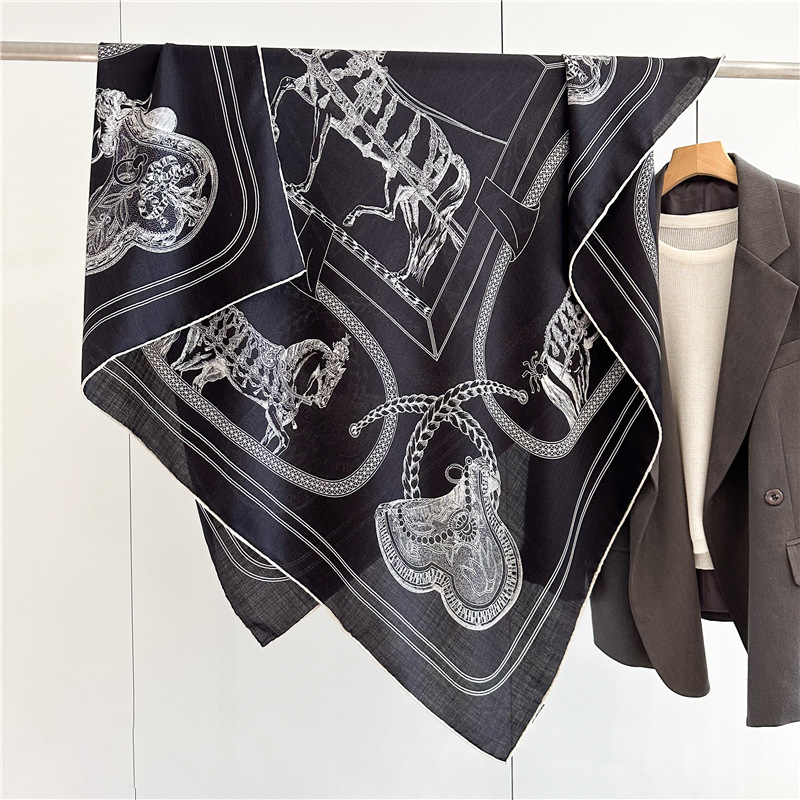 Siyah At Yün Ipek Karışımı Eşa - Accessories Brand For Women incelemesi ve fiyatı