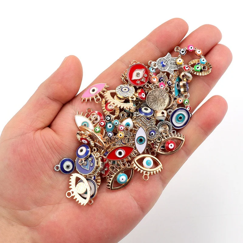 30 adet Mix Alaşım Renkli Emay - Evil Eye Bracelet incelemesi ve fiyatı