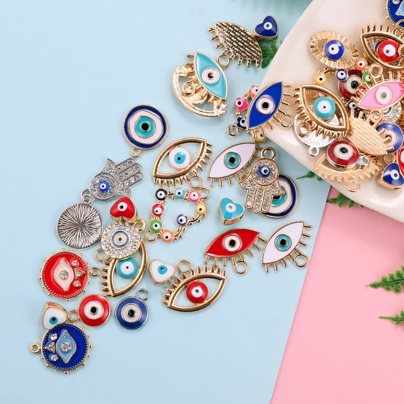 30 adet Mix Alaşım Renkli Emay - Evil Eye Bracelet incelemesi ve fiyatı