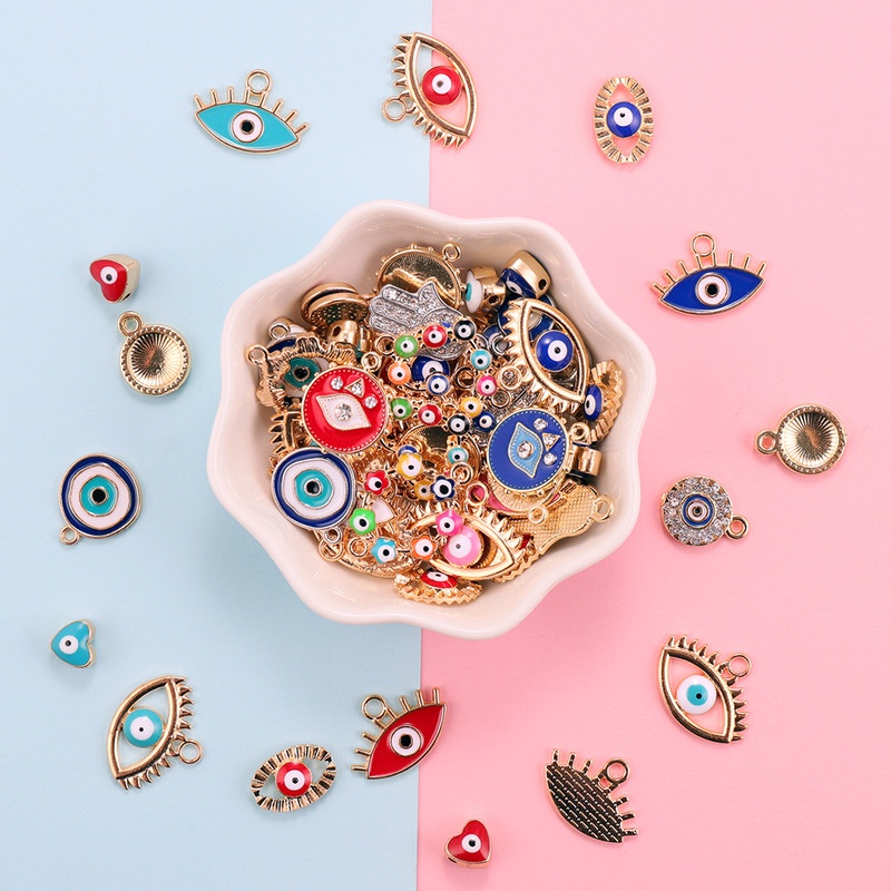 30 adet Mix Alaşım Renkli Emay - Evil Eye Bracelet incelemesi ve fiyatı