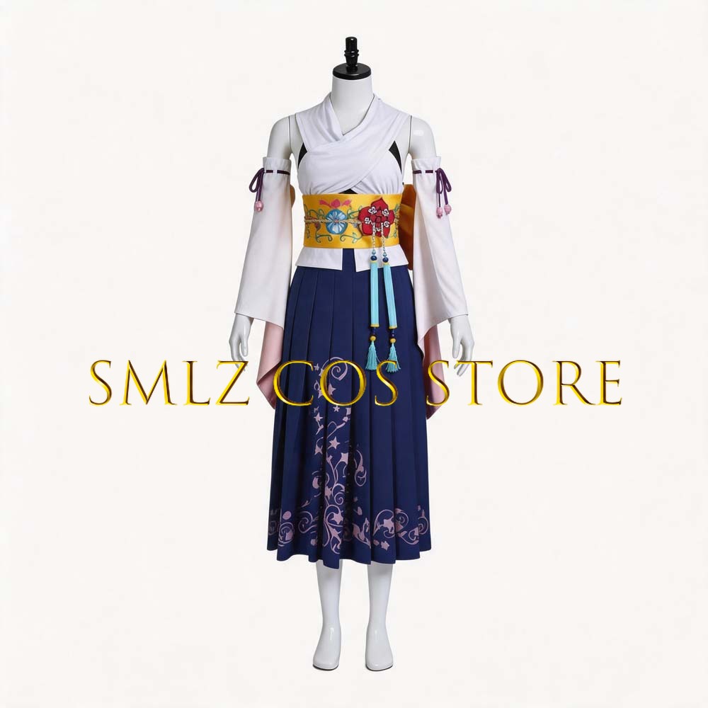 Smlz FFX Yuna Cosplay Anime FF - Women'S Kimono Accessories incelemesi ve fiyatı