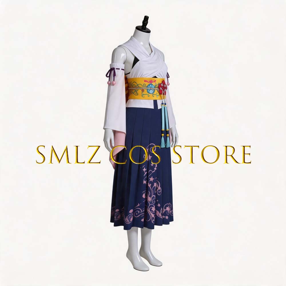 Smlz FFX Yuna Cosplay Anime FF - Women'S Kimono Accessories incelemesi ve fiyatı