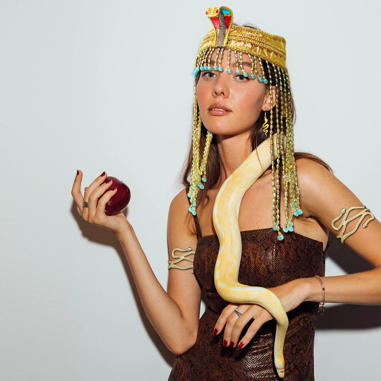 Kadın Yılan Küpe Bilezik Takı  - Women Accessories In Egypt incelemesi ve fiyatı