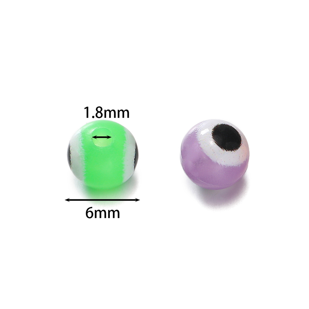 10 adet/grup 6mm Aydınlık Yuva - Evil Eye Bracelet incelemesi ve fiyatı