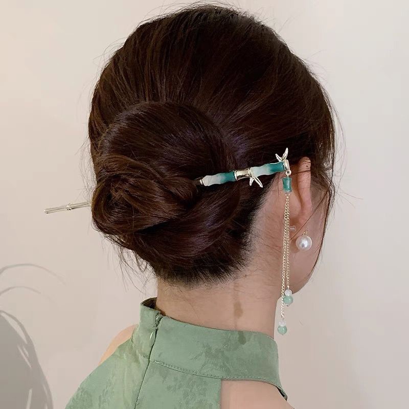 1 adet Zarif Çin Tarzı Yeşil S - Women Accessories Shop Design incelemesi ve fiyatı