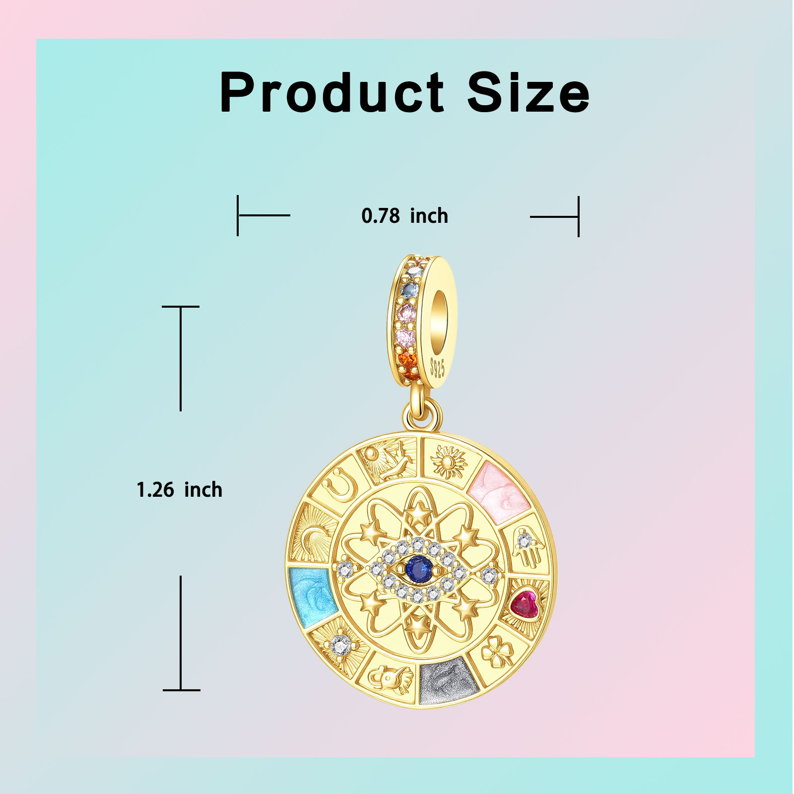 925 ayar gümüş nazar boncuklu  - Evil Eye Bracelet incelemesi ve fiyatı