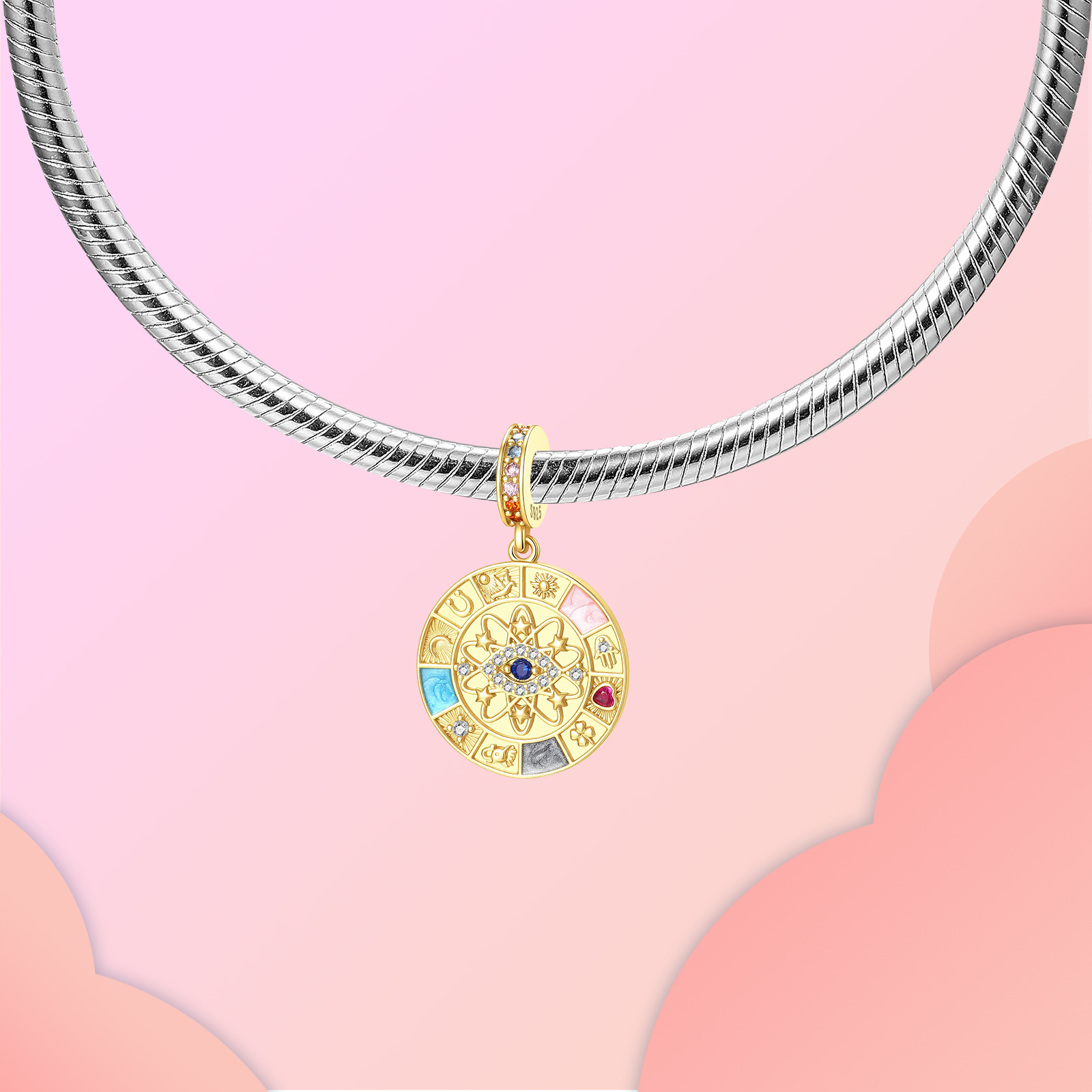 925 ayar gümüş nazar boncuklu  - Evil Eye Bracelet incelemesi ve fiyatı